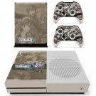 Valkyria Chronicles 4 decal skin sticker for Xbox One S console and controllers