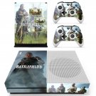 Battlefield 5 decal skin sticker for Xbox One S console and controllers