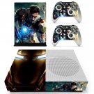 Iron Man decal skin sticker for Xbox One S console and controllers