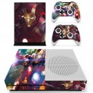 Iron Man decal skin sticker for Xbox One S console and controllers