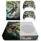 Gears of War 5 decal skin sticker for Xbox One S console and controllers