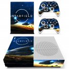 Starfield decal skin sticker for Xbox One S console and controllers