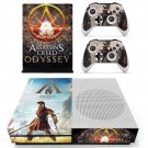 Assassin's Creed Odyssey decal skin sticker for Xbox One S console and controllers