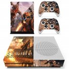 Sekiro Shadows Die Twice decal skin sticker for Xbox One S console and controllers