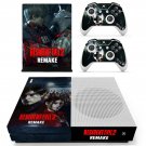 Resident Evil 2 remake decal skin sticker for Xbox One S console and controllers