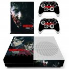 Resident Evil 2 remake decal skin sticker for Xbox One S console and controllers