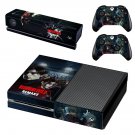 Resident Evil 2 Remake decal skin sticker for Xbox One console and controllers