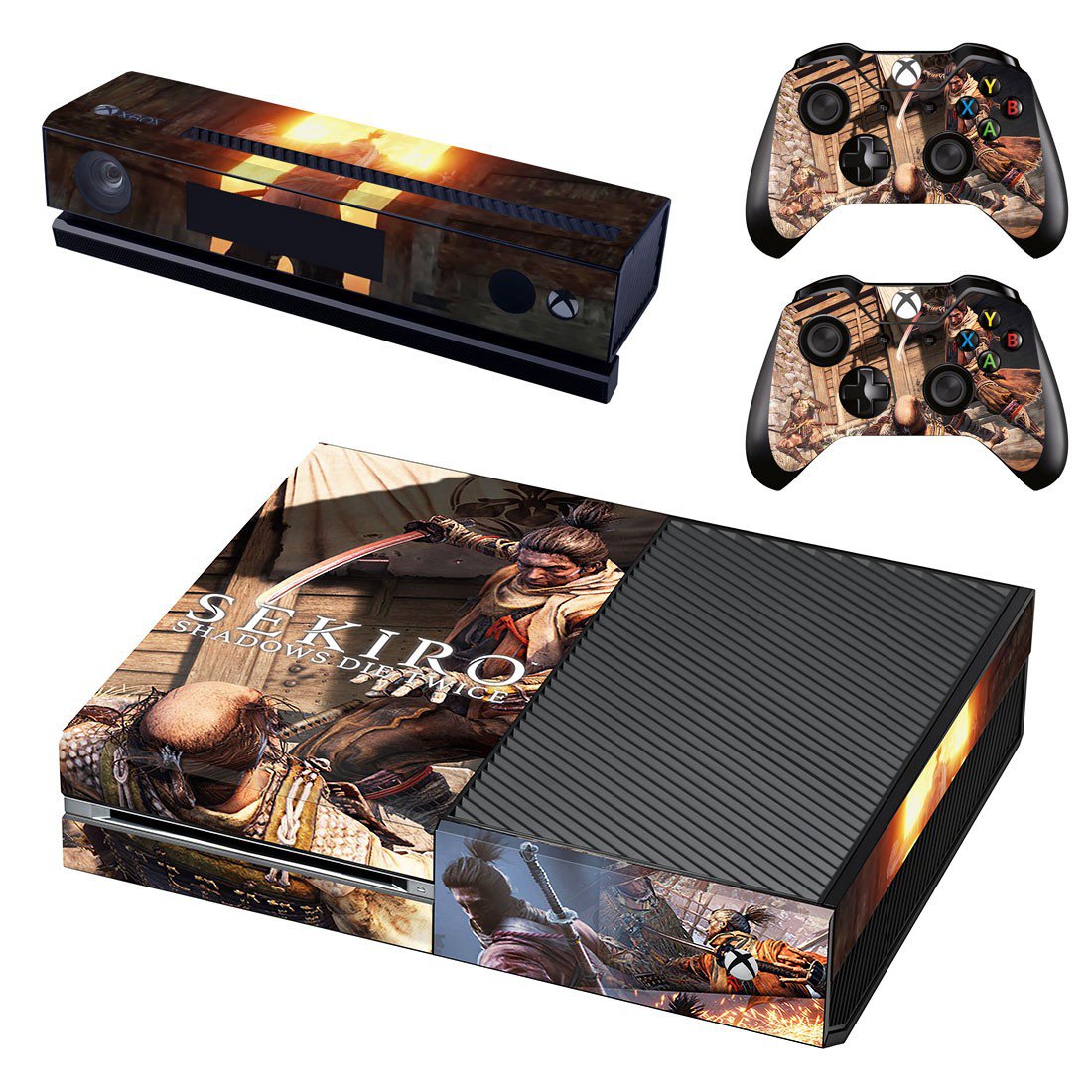 Sekiro Shadows Die Twice decal skin sticker for Xbox One console and controllers