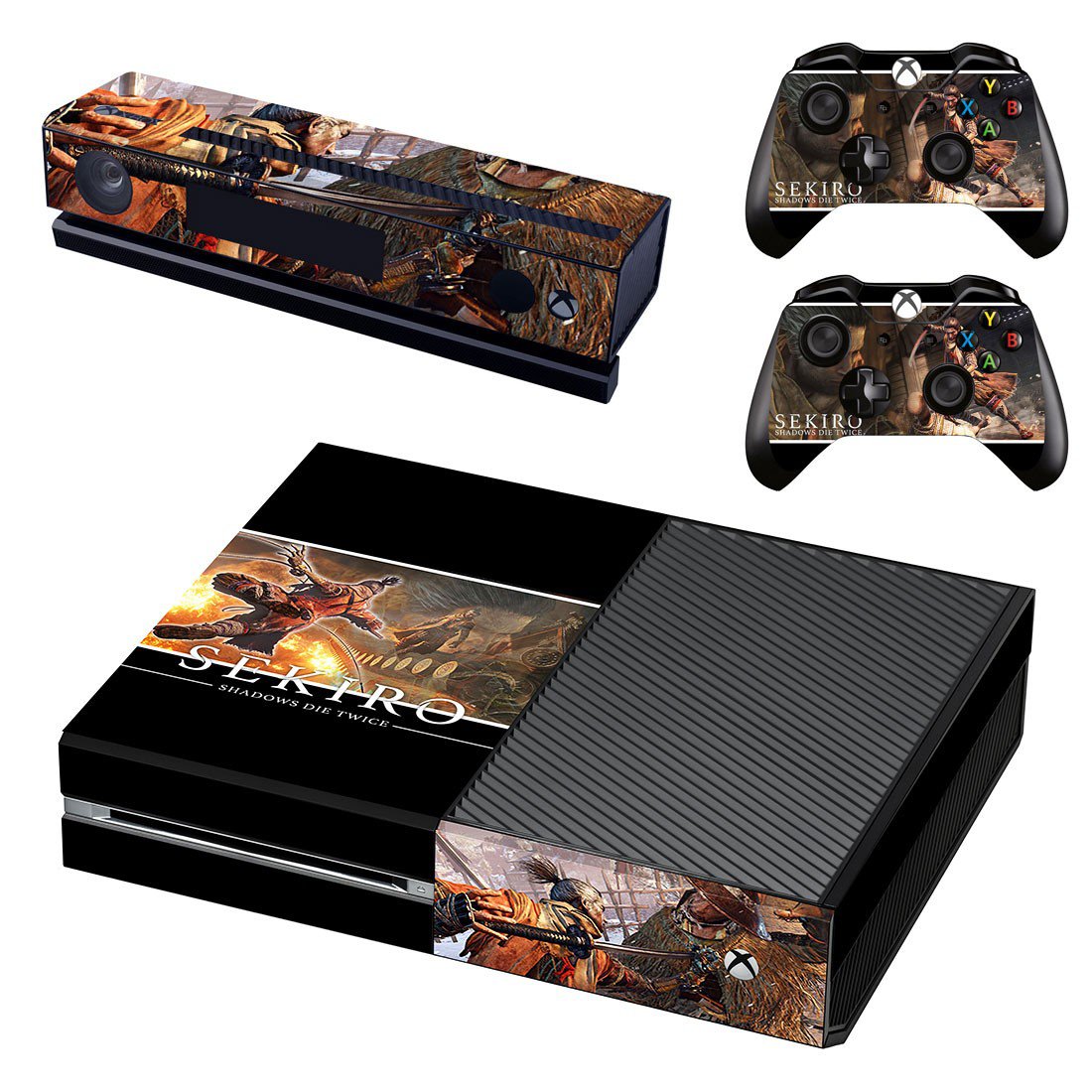Sekiro Shadows Die Twice decal skin sticker for Xbox One console and controllers