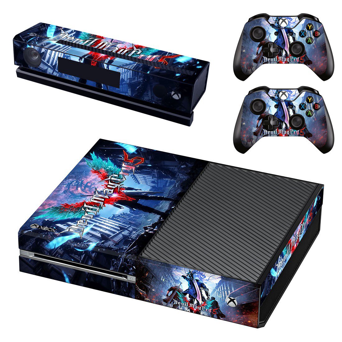 Devil May Cry 5 decal skin sticker for Xbox One console and controllers