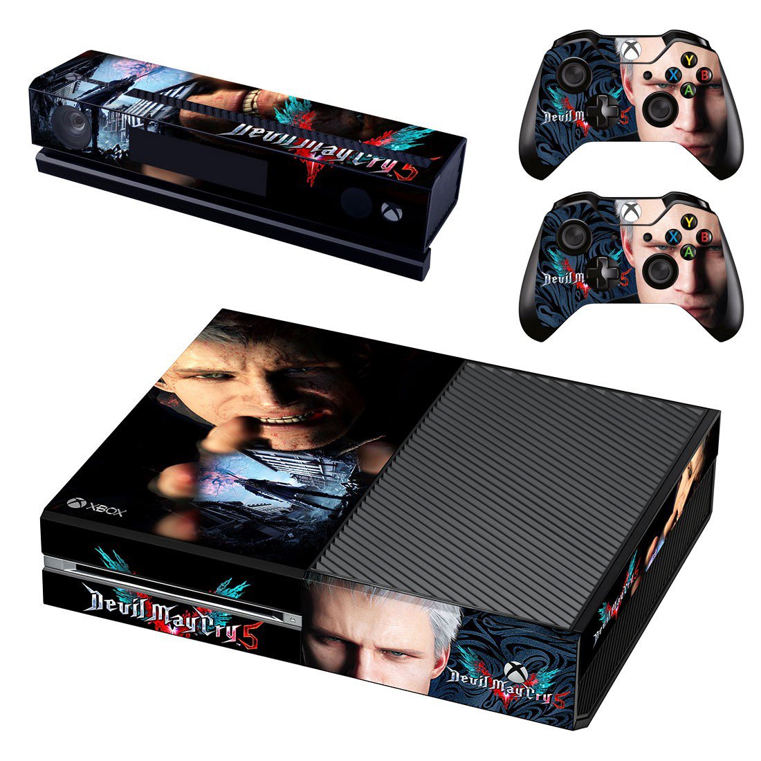 Devil May Cry 5 decal skin sticker for Xbox One console and controllers
