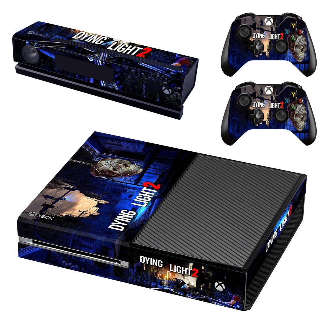 Dying Light 2 decal skin sticker for Xbox One console and controllers