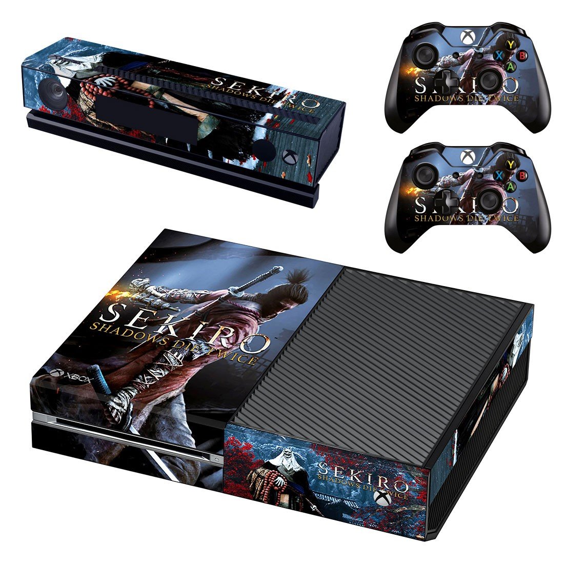 Sekiro Shadows Die Twice decal skin sticker for Xbox One console and controllers