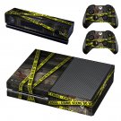 Crime Scene decal skin sticker for Xbox One console and controllers