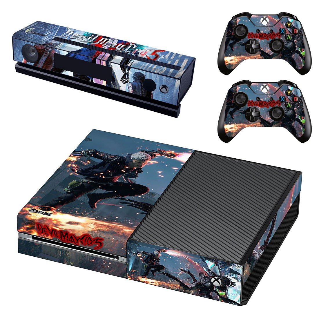 Devil May Cry 5 decal skin sticker for Xbox One console and controllers