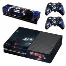 Resident Evil 2 decal skin sticker for Xbox One console and controllers
