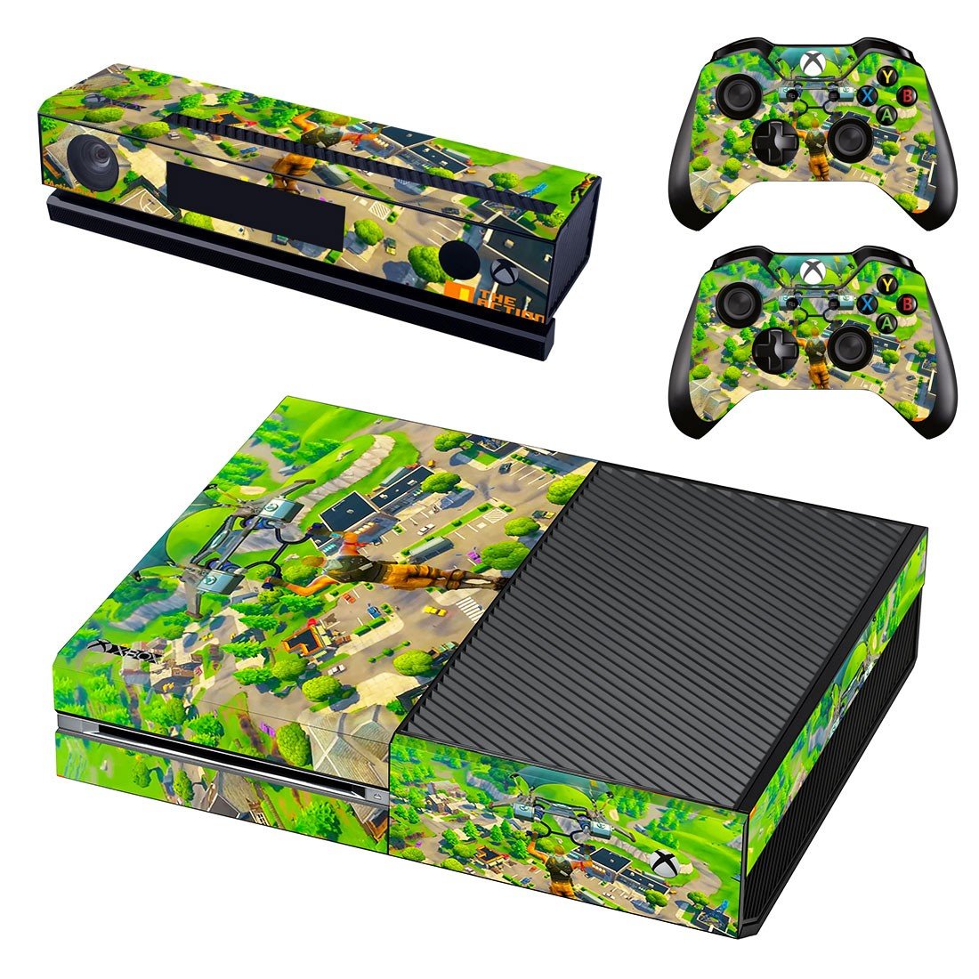 Aerial photography decal skin sticker for Xbox One console and controllers