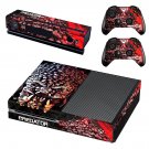 The Predator decal skin sticker for Xbox One console and controllers