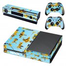 Fortnite Guns decal skin sticker for Xbox One console and controllers