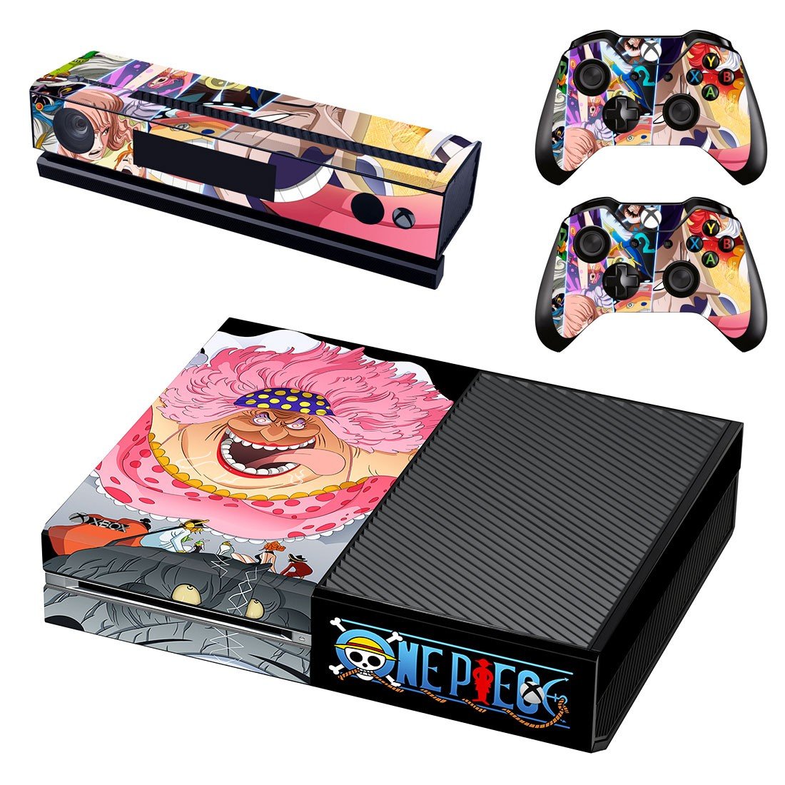 One Piece decal skin sticker for Xbox One console and controllers