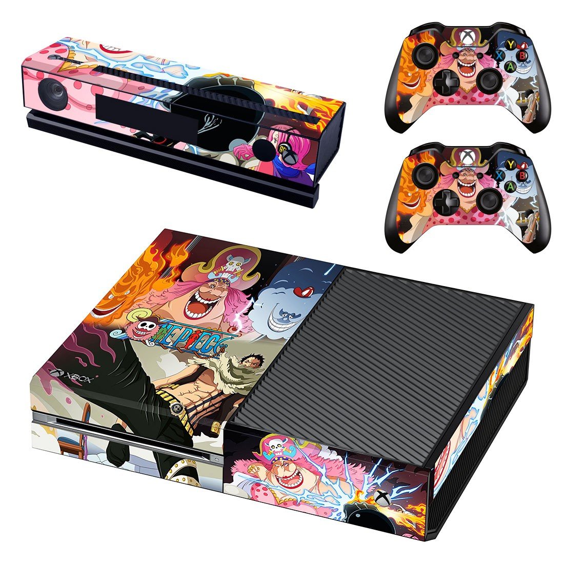 One Piece decal skin sticker for Xbox One console and controllers