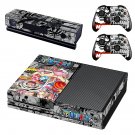 One Piece decal skin sticker for Xbox One console and controllers