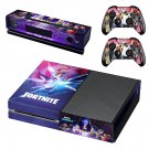 Fortnite decal skin sticker for Xbox One console and controllers