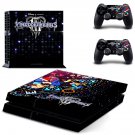 Kingdom Hearts 3 decal skin sticker for PS4 console and controllers