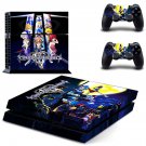 Kingdom Hearts 3 decal skin sticker for PS4 console and controllers
