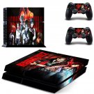 Resident Evil 2 decal skin sticker for PS4 console and controllers
