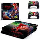 Unravel Two decal skin sticker for PS4 console and controllers