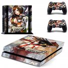 Warriors Orochi 3 decal skin sticker for PS4 console and controllers