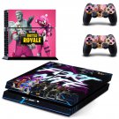 Fortnite battle royale decal skin sticker for PS4 console and controllers