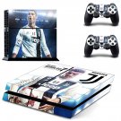 Cristiano Ronaldo decal skin sticker for PS4 console and controllers