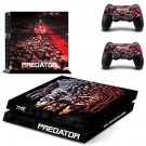 The Predator decal skin sticker for PS4 console and controllers