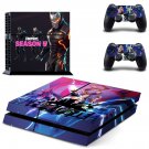 Fortnite decal skin sticker for PS4 console and controllers