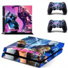 Fortnite decal skin sticker for PS4 console and controllers