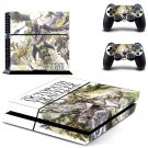 Octopath Traveler decal skin sticker for PS4 console and controllers