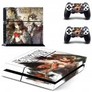Octopath Traveler decal skin sticker for PS4 console and controllers