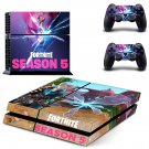 Fortnite decal skin sticker for PS4 console and controllers