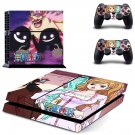 One Piece decal skin sticker for PS4 console and controllers