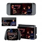 Resident Evil 2 decal skin sticker for Nintendo Switch console and controllers