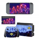 Fortnite battle royale decal skin sticker for Nintendo Switch console and controllers
