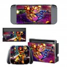 Metroid Prime decal skin sticker for Nintendo Switch console and controllers