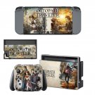 Octopath Traveler decal skin sticker for Nintendo Switch console and controllers