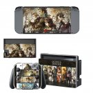 Octopath Traveler decal skin sticker for Nintendo Switch console and controllers