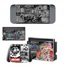 One Piece decal skin sticker for Nintendo Switch console and controllers