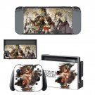 Octopath Traveler decal skin sticker for Nintendo Switch console and controllers