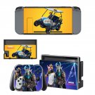 Fortnite decal skin sticker for Nintendo Switch console and controllers