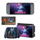 Fortnite decal skin sticker for Nintendo Switch console and controllers